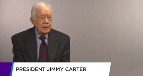 Jimmy Carter defends Obama over missing Paris rally, Katie Couric