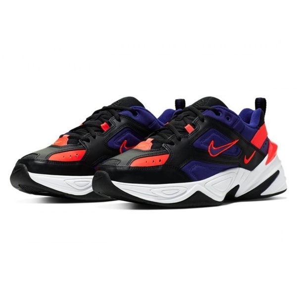 NIKE M2K TEKNO 男鞋 休閒 潮流 復古 老爹鞋 深藍 黑 紅【運動世界】 AV4789-006