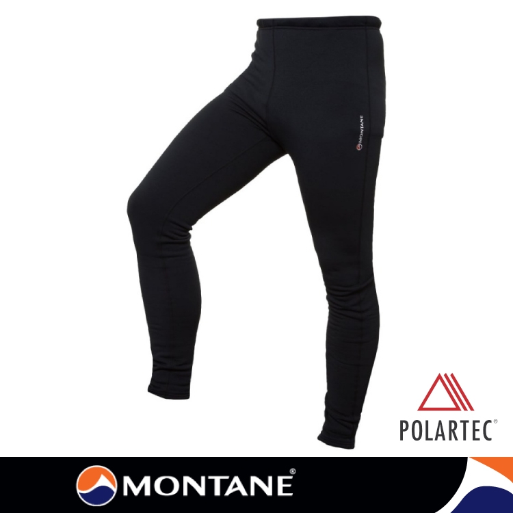 【Montane 英國 男 PU彈性保暖褲P/S Pro《黑》】MPUPR-BLA/登山內層褲/刷毛褲/保暖內層