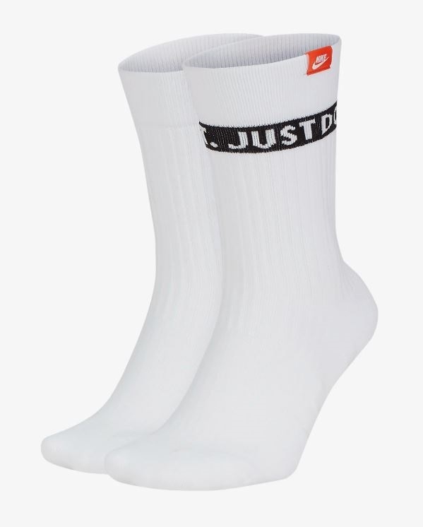 NIKE配件系列-SNKR Sox JDI Crew 白長襪-NO.SK0127100