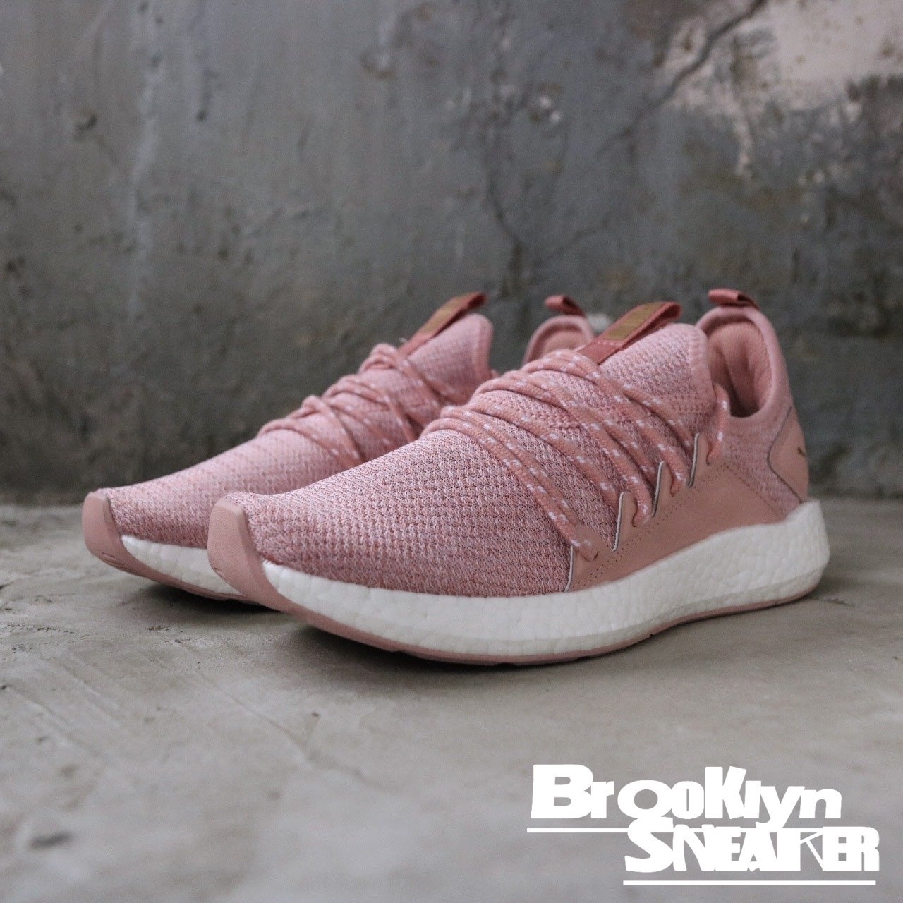 PUMA NRGY NEKO KNIT 粉 BOOST  編織 襪套 休閒鞋 女 (布魯克林) 2019/1月 19147711