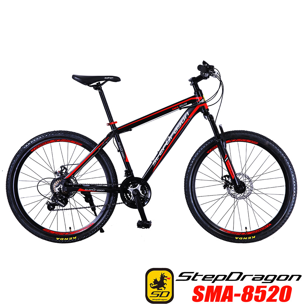 【StepDragon】 SMA-8520 搭配 SHIMANO 21速 鋁合金碟煞登山車 （100% 出貨 服務升級 版本）