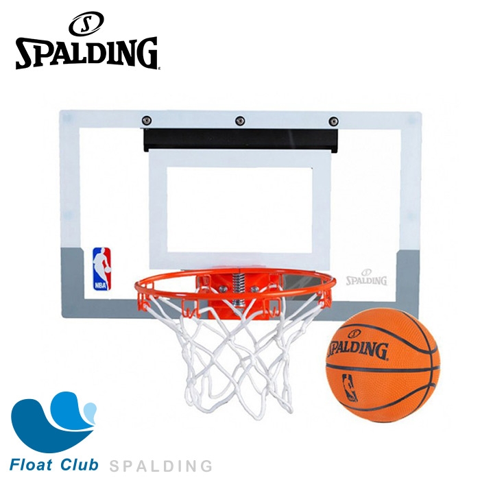 現貨【SPALDING】斯伯丁 NBA室內小籃板/籃球 公司貨 -附球 (2件限宅配)