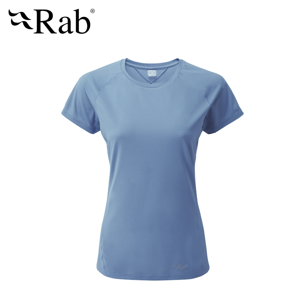 英國 RAB Force SS Tee 透氣短袖排汗衣 女款 乳薊紫 #QBU56