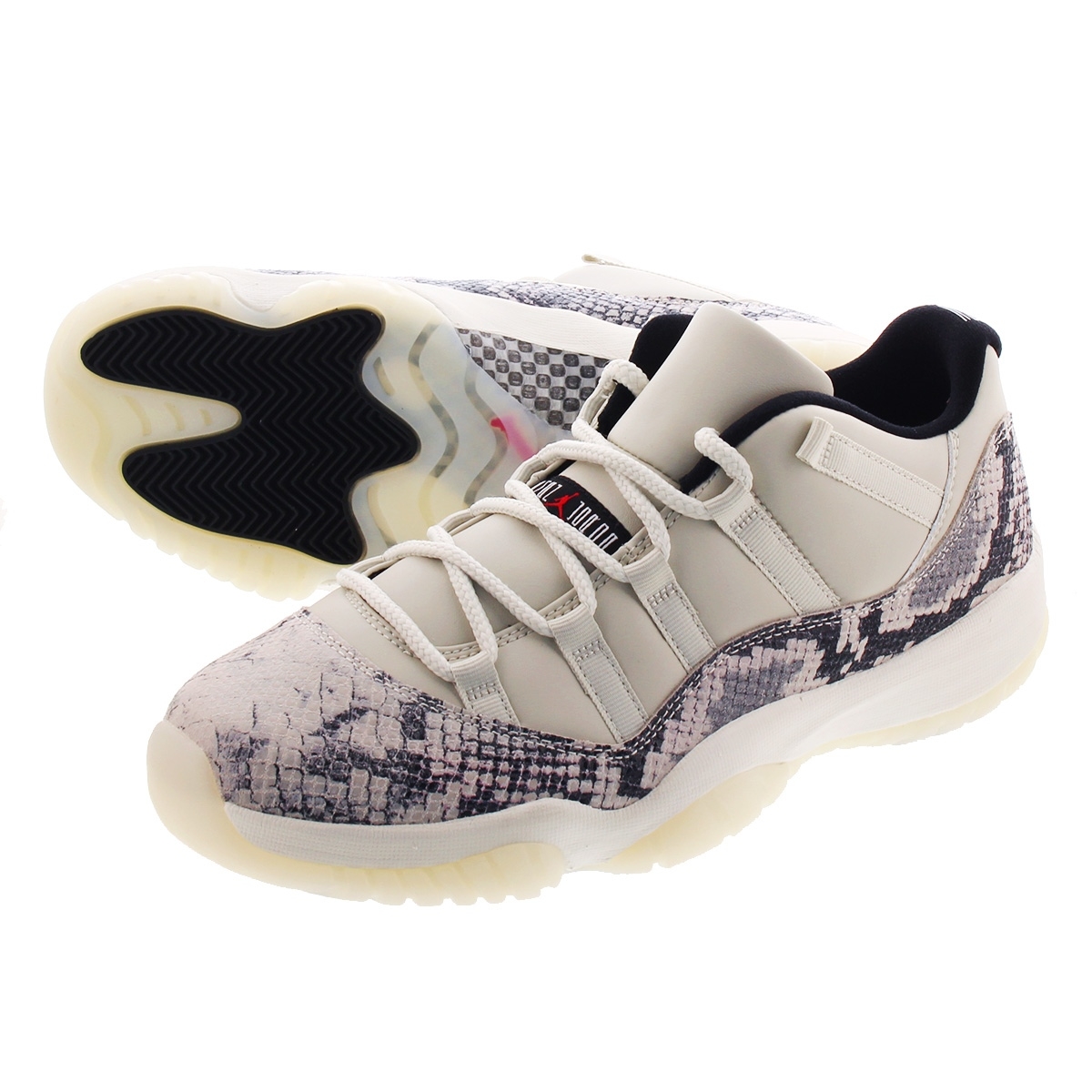 1［TellCathy］Nike Air Jordan 11 Low Snakeskin 白蛇 男鞋  CD6846-002