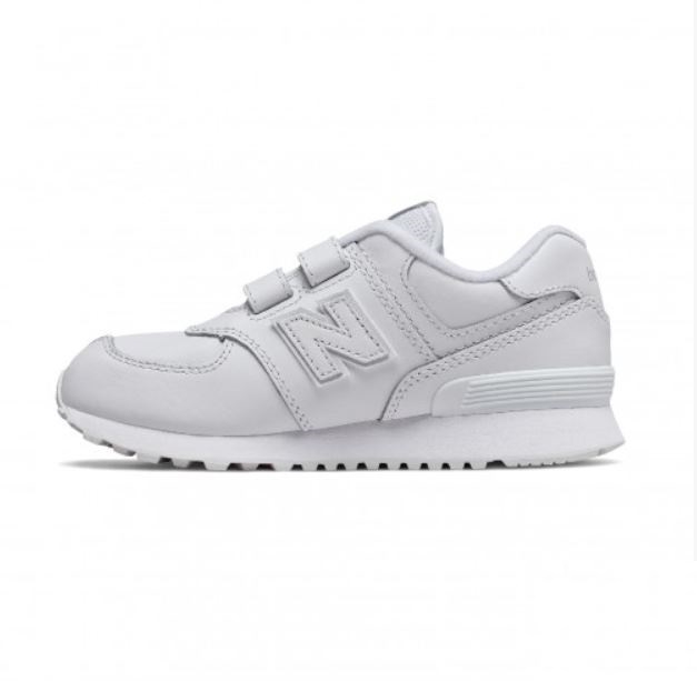 New Balance 4-7歲童鞋白色運動鞋-NO.YV574ERM