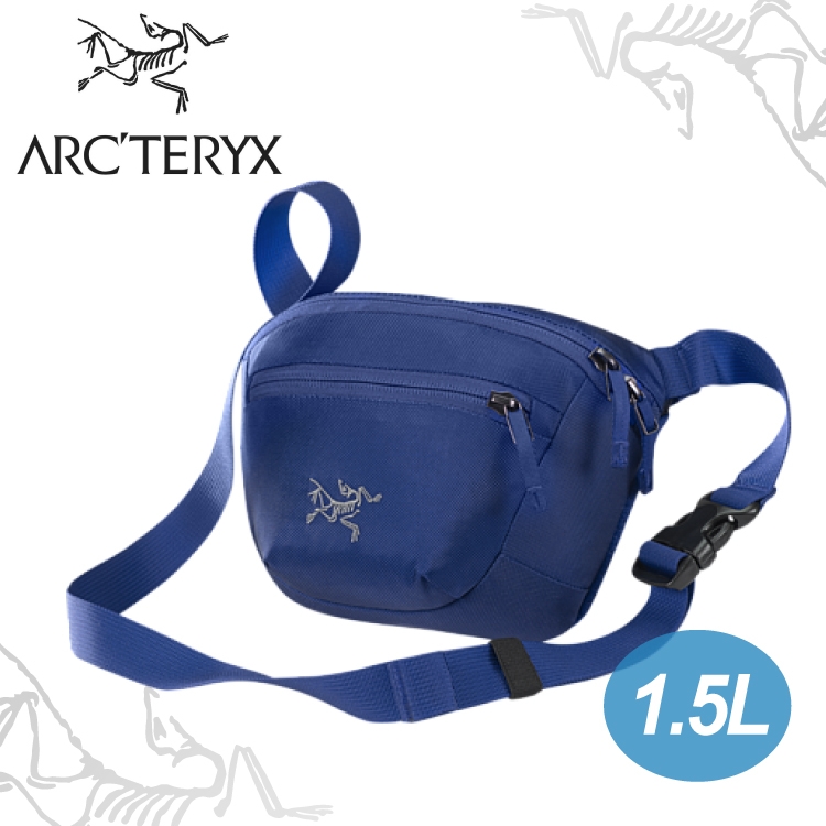 【ARC TERYX 始祖鳥 MAKA 1 WAISTPACK 多功能腰包 1.5L《奧林帕斯藍》】17171/側背包/隨身包