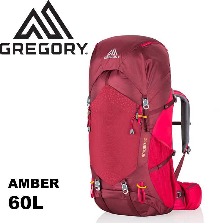 【GREGORY 美國 女款 AMBER 60 登山背包《辣椒紅》60L】77834/雙肩背包/後背包/旅行/健行/自助★滿額送