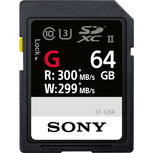 兆華國際Sony SF-G64 T1 UHS-II 64G 64GB SDXC高速記憶卡4K錄影索尼公司貨