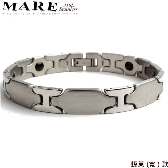 【MARE-316L白鋼】系列：  蜂巢 (男) 寬  款