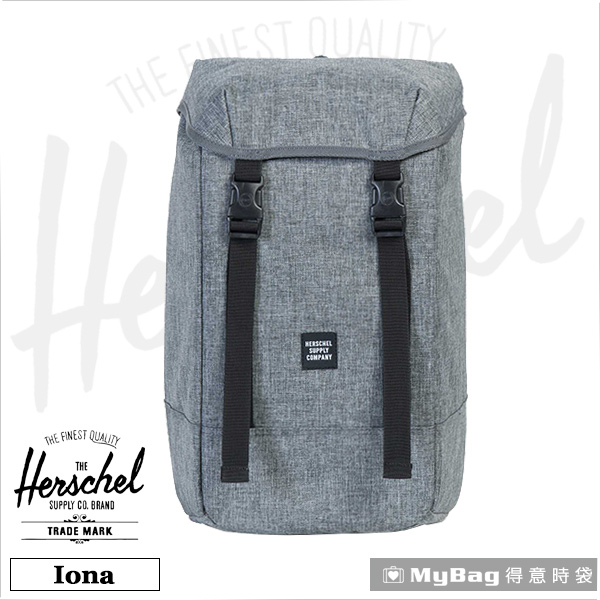 Herschel 後背包 灰色 15吋休閒電腦後背包 Iona-919 得意時袋