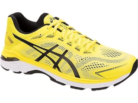 ASICS GT-2000 7 男鞋 慢跑 網布 支撐 穩定 舒適 透氣 黃 黑【運動世界】1011A158-750