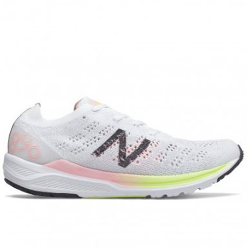 New Balance 女鞋 慢跑 890 v7 輕量 針織 透氣 白【運動世界】W890WO7