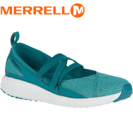 【MERRELL 美國 女款1SIX8 MJ AC+ 輕量休閒鞋《湖水藍》】ML45708/休閒鞋/懶人鞋/便鞋/運動鞋★滿額送