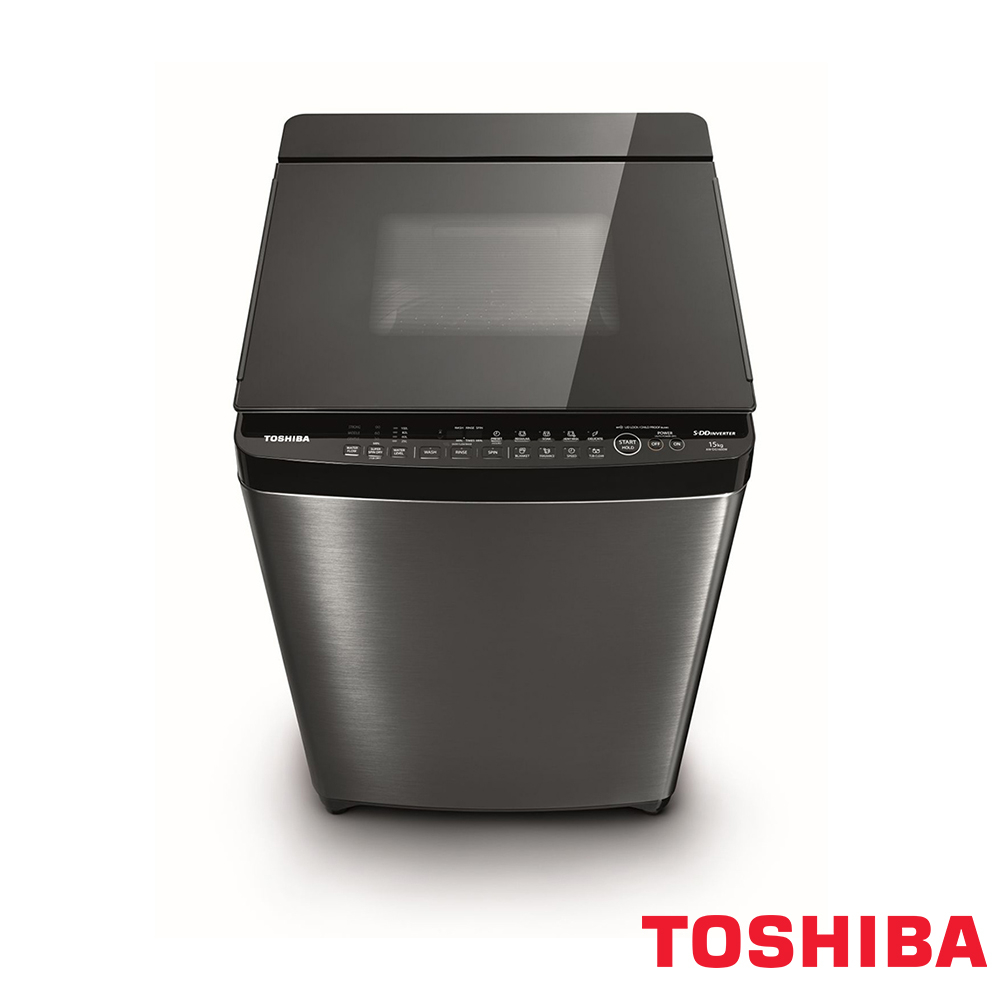 TOSHIBA 東芝 16KG 變頻直立式鍍膜洗衣機 AW-DMG16WAG