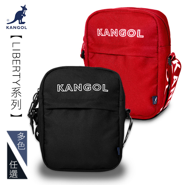 KANGOL 側背包 LIBERTY系列 韓版潮流 小型側背包 小包 斜背包 LOGO背帶 KG1194 得意時袋