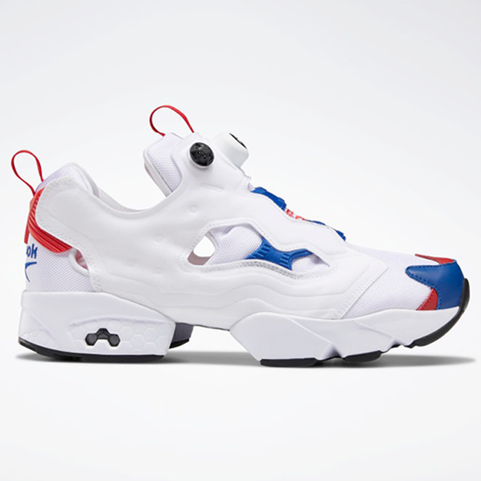 REEBOK INSTAPUMP FURY ORIGINAL 男鞋 休閒 經典 柔軟 支撐 耐磨 白 藍 紅【運動世界】FU9113