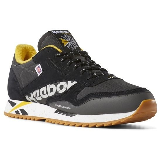 REEBOK CLASSIC LEATHER RIPPLE ALTERED 男鞋 休閒 膠底 緩震 舒適 黑【運動世界】DV7191