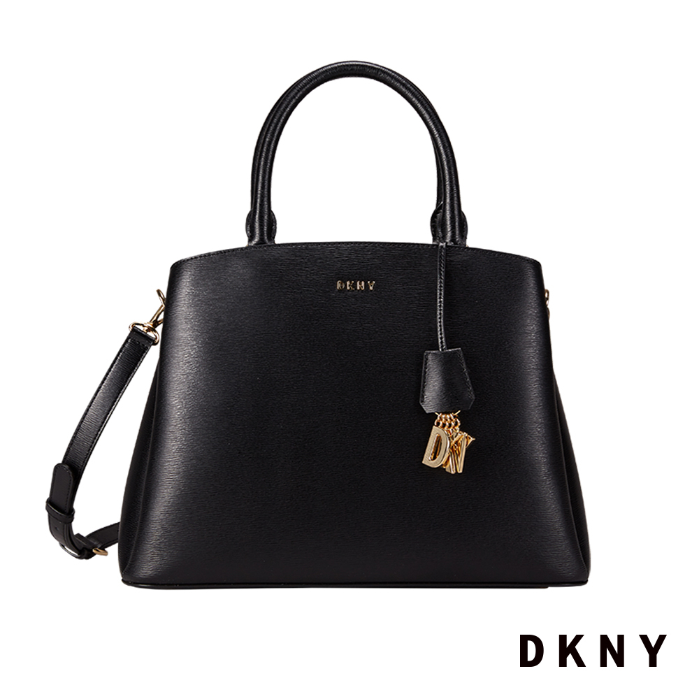 DKNY 女 手提包 肩背 真皮材質 黑