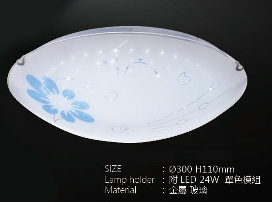 燈飾燈具【燈王的店】城市美學 LED 24W 吸頂燈 浴室 陽台 走道 玄關燈 白光/黃光 ☆ F03019212-4