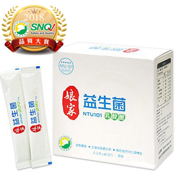 娘家益生菌 NTU101乳酸菌（60入/盒）