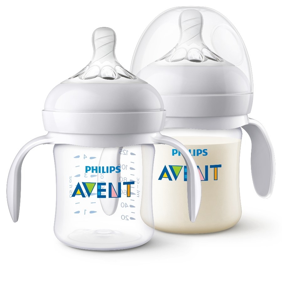 Philips Avent 新安怡 - 親乳感PA防脹氣奶瓶 125ml 2入 (附握把)