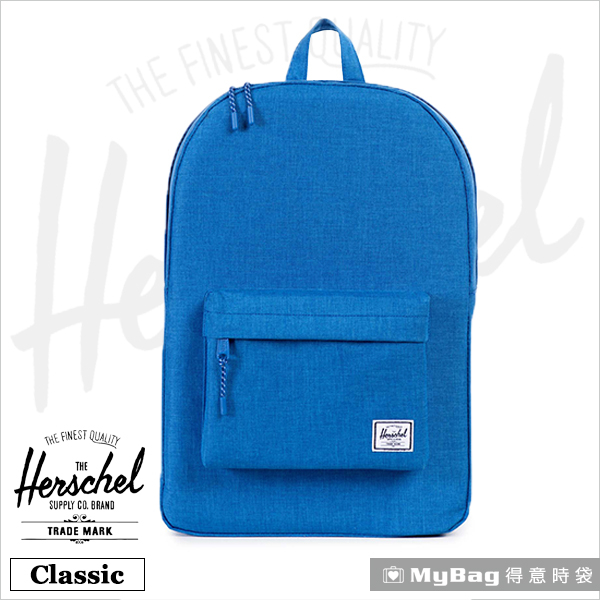 Herschel 後背包 海藍色 經典後背包 Classic-909 得意時袋