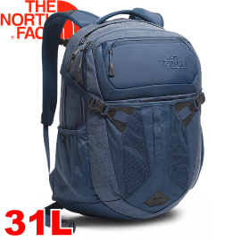 【The North Face 31L 15吋電腦背包 蔭藍灰/蔭藍】NF00CLG4/電腦書包/筆電包/後背包★滿額送