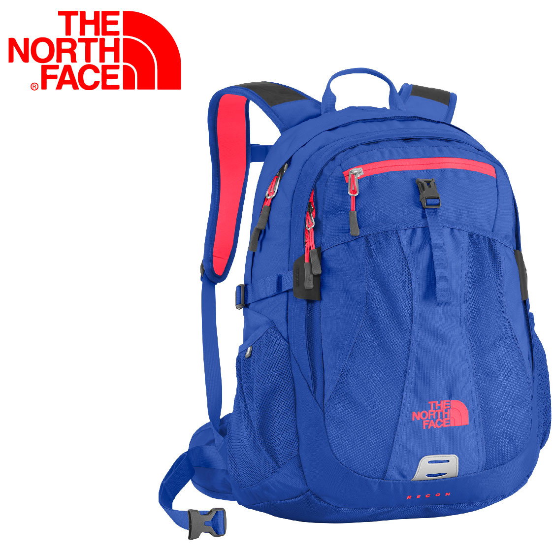 【The North Face 32L 輕量專業登山背包 黑紫/暈灰】 CF01/戶外/輕量/登山/旅行包/通勤/背包★滿額送