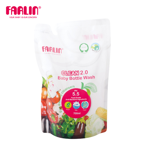 【FARLIN】植物性蔬果奶瓶清潔劑(補充包/700ml)