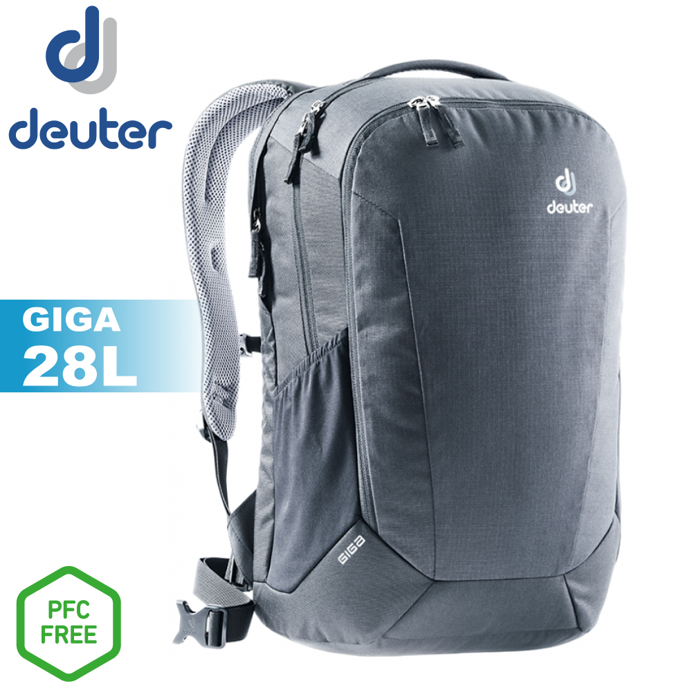 【Deuter 德國 GIGA 旅遊背包 28L《黑》】3821020/雙肩後背包/自助旅行/健行/登山