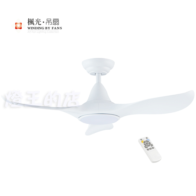 【燈王的店】舞光楓光閃電系列 DC吊扇40吋+LED22W三段調光調色+遙控器 WF-40D-W-LED