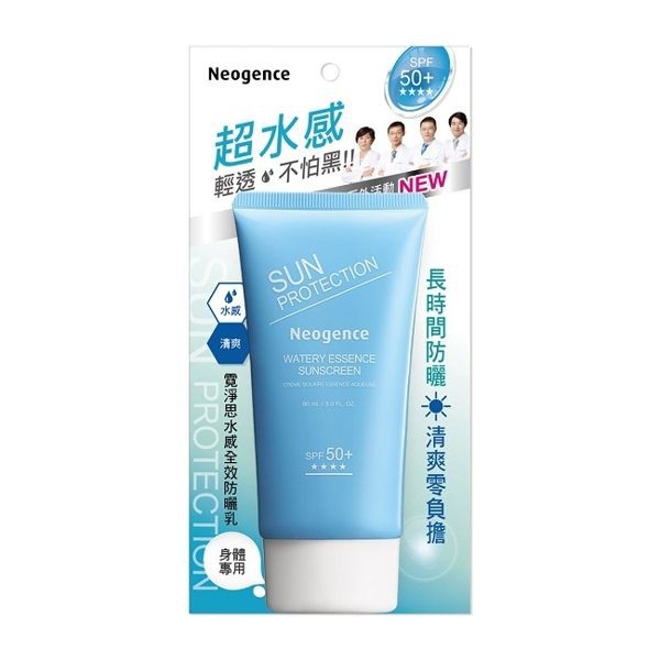 Neogence霓淨思 水感全效防曬乳 90ml