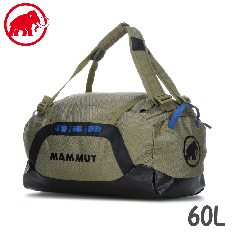 【MAMMUT 長毛象  Ma Cargon  60 L《橄欖綠/黑》】2510-02080/背包/旅行袋/手提行李袋/裝備袋