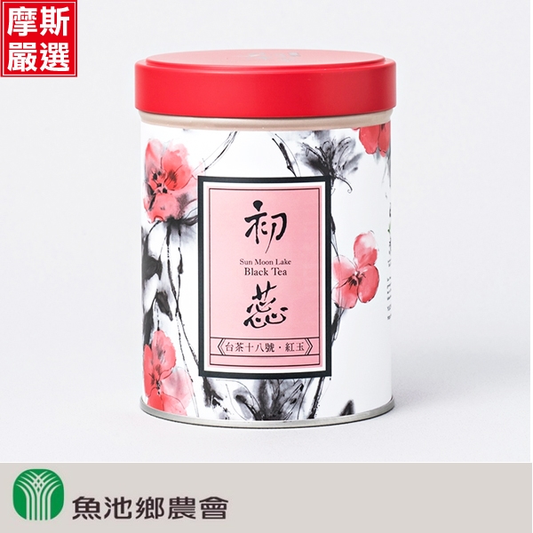 魚池鄉農會 春天的18號-初蕊．紅玉茶葉(75g/罐)