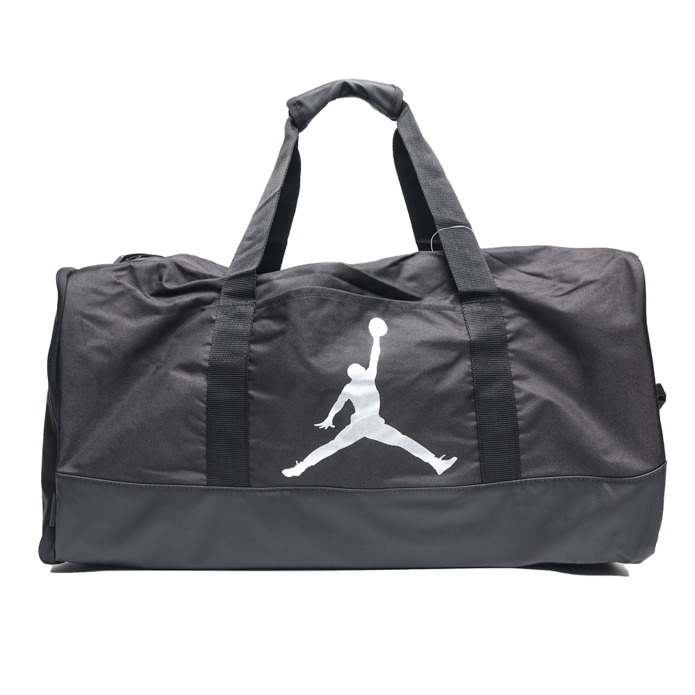 NIKE AIR JORDAN 黑 銀LOGO 運動 休閒 健身 手提包 (布魯克林) 9A1913-023