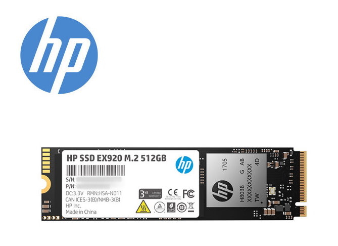 HP EX920 256G M.2 2280 PCIe Gen 3 x4 SSD 固態硬碟