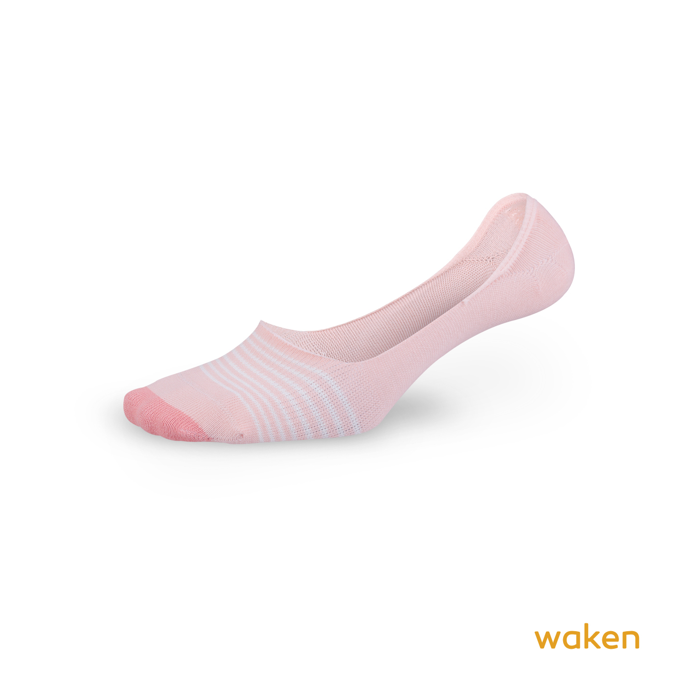 Waken 精梳棉萊卡條紋隱形襪 / 襪子 / 女款