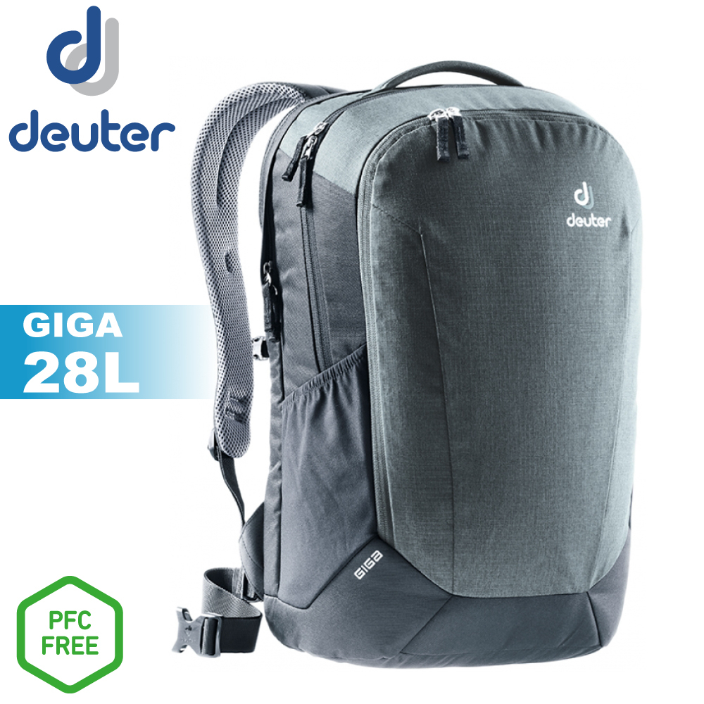【Deuter 德國 GIGA 旅遊背包 28L《灰/黑》】3821020/雙肩後背包/自助旅行/健行/登山