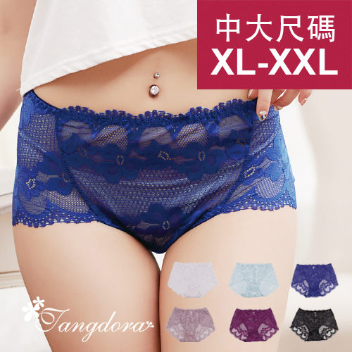 加大尺碼XL-XXL/細緻蕾絲內褲/性感/無痕女三角內褲【 唐朵拉 】(393)