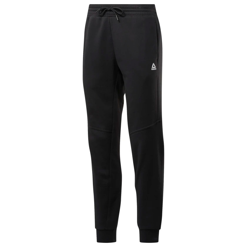 REEBOK LINEAR LOGO PANTS 女裝 長褲 休閒 慢跑 縮口 基本款 棉質【運動世界】FI2041