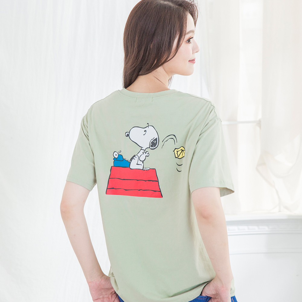 悠閒狗狗棉質T-shirt(4色)