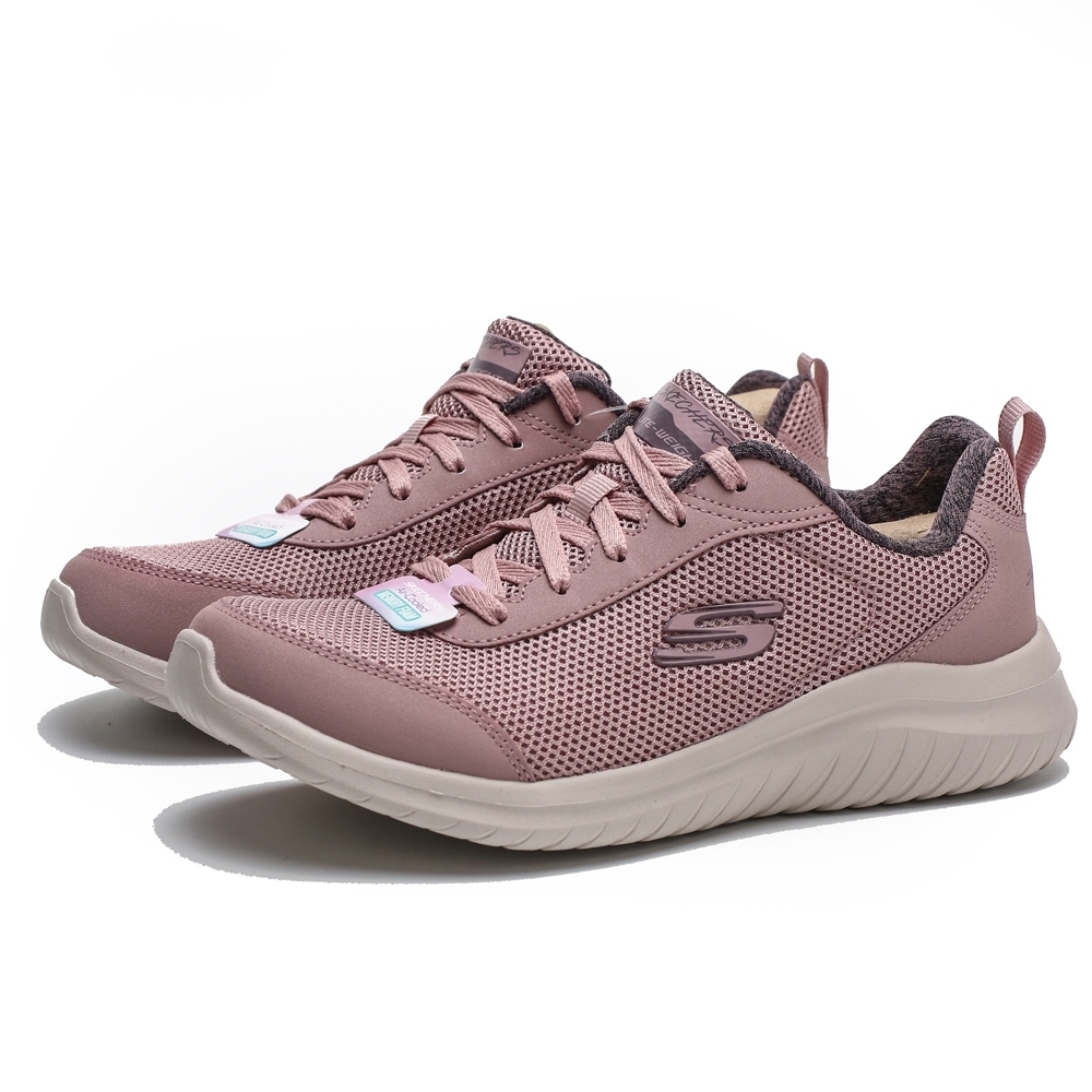 SKECHERS ULTAR FLEX 2.0 粉 網布 亮蔥 奶油底 慢跑鞋 女 (布魯克林) 13352MVE