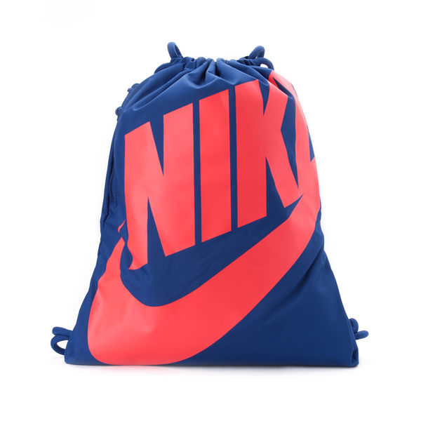 NIKE HERITAGE GYMSACK 束口袋 藍紅 BA5351-438 鞋全家福