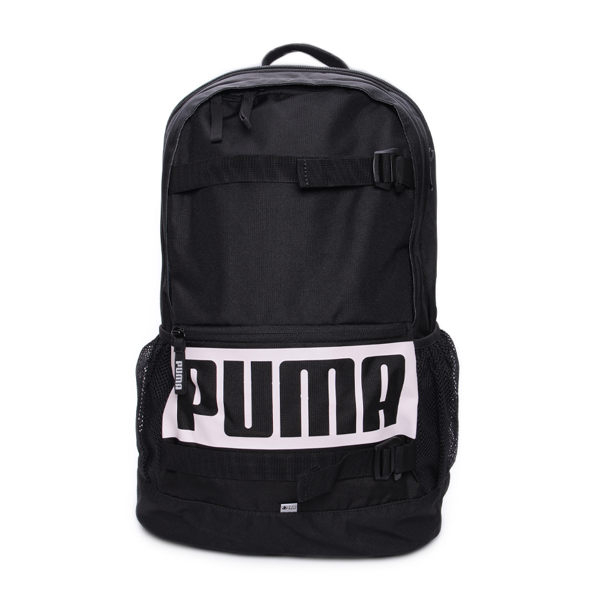 PUMA DECK BACKPACK 滑板後背包 黑 074706-01 鞋全家福