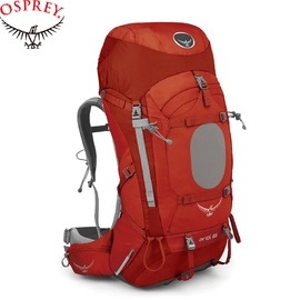 【OSPREY 美國 ARIEL 65L 女款 輕量登山背包 朱紅】ARIEL 65/登山包/登山/自助旅行/雙肩背包★滿額送