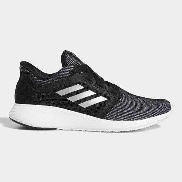 ADIDAS Edge Lux 3 女鞋 慢跑 休閒 透氣 避震 網布 黑 銀【運動世界】F36671