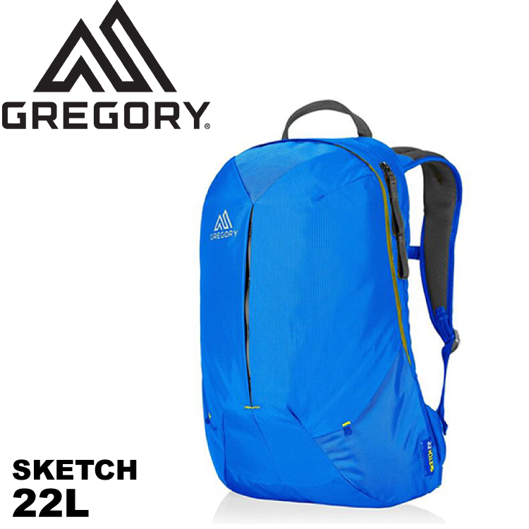 【GREGORY 美國 SKETCH 22 多功能電腦背包《印第哥藍》22L】68392/登山/健行/後背包/單車/出國★滿額送