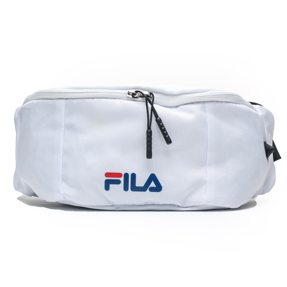 FILA CROSSBODY BAG 白 藍 紅 基本款 斜挎包 斜背包 男女 (布魯克林) BWT9031WT