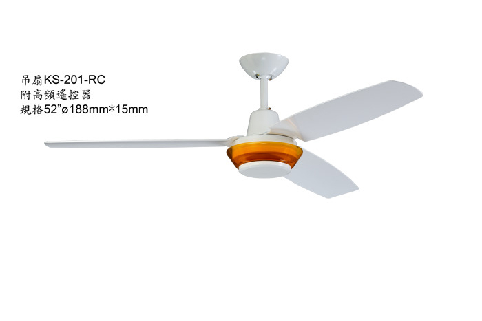 【燈王的店】《台灣製燈王強風吊扇》52吋吊扇 附遙控器(馬達保固十年) ☆KS-201-RC